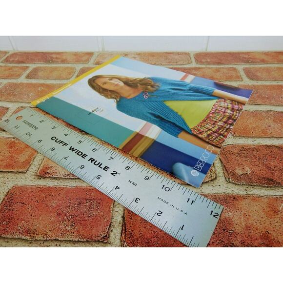 Berroco Lago 317 Knitting Patterns Book 2012 Spring Summer Cardigans Tops - Picture 7 of 9